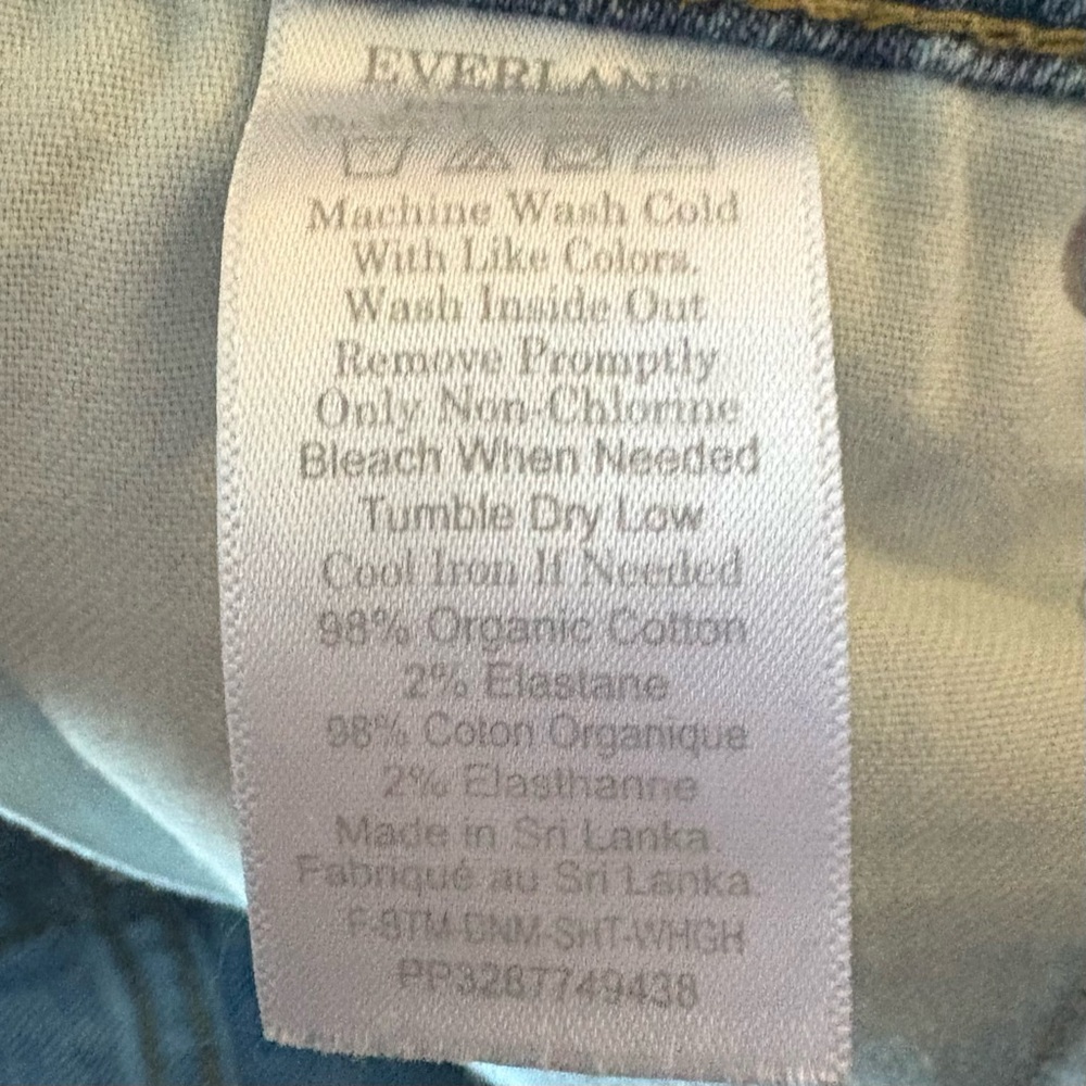 Everlane “The Way-High Denim Short”, Jean shorts, size 25 - Picture 6 of 6